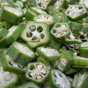 Frozen Sliced Okra